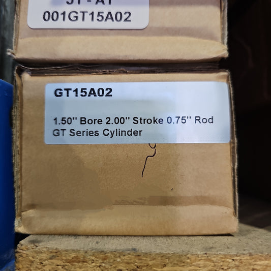 Ag Cylinder - 1.5" Bore - 2" Stroke - 0.75" Rod - 10" Closed Centre