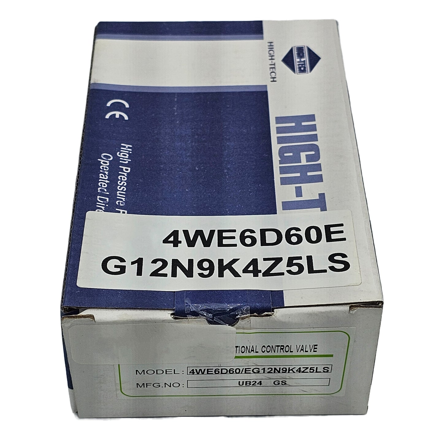 4WE6D60/EG12N9K4Z5LS - Cetop 3 (NG6) - 2 Pos - D Spool - Closed Transition - 12V
