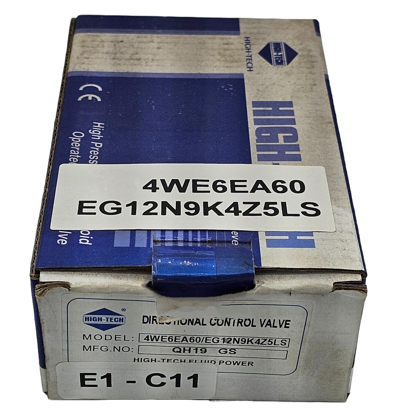 4WE6EA60/EG12N9K4Z5LS - Cetop 3 (NG6) - 3 Pos - EA Spool - Normally Closed - 12V