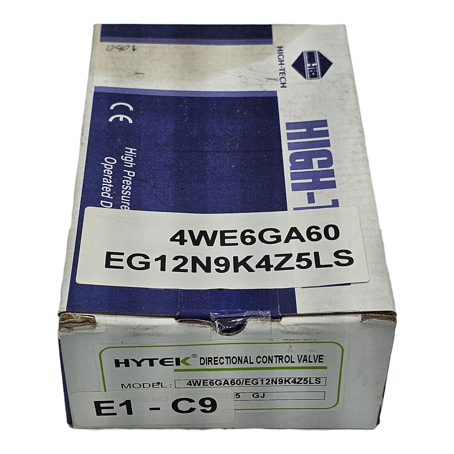 4WE6GA60/EG12N9K4Z5LS - Cetop 3 (NG6) - 2 Pos - GA Spool - P to T Normally Open - A & B Closed - 12V