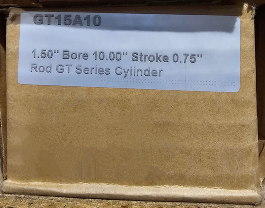 Ag Cylinder - 1.5" Bore - 10" Stroke - 0.75" Rod - 18"