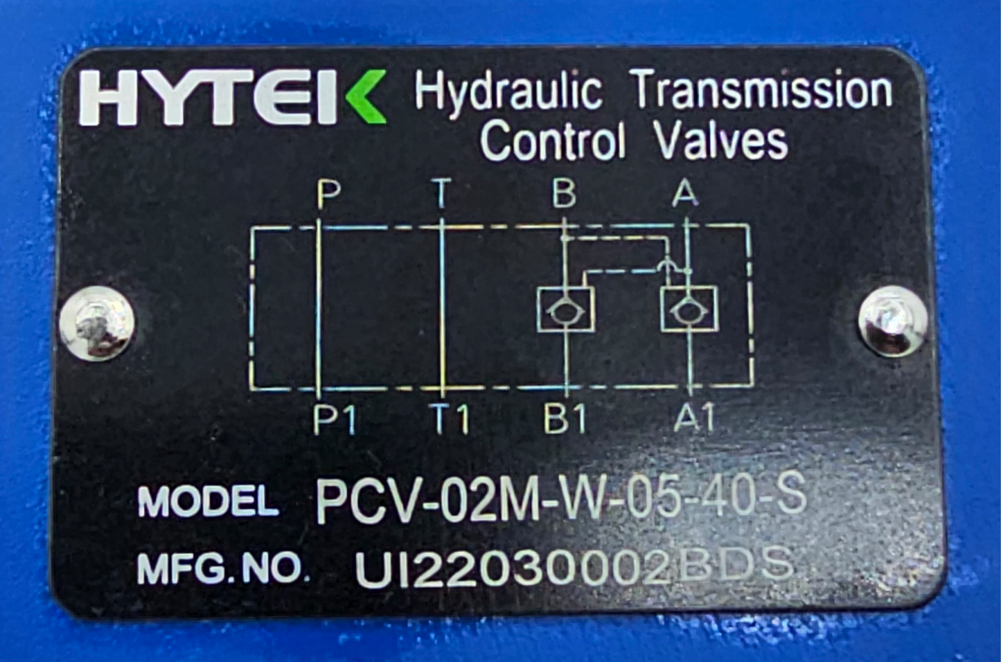 PCV-02M-W-05-40-S - Cetop 3 (NG6) - Modular Lock - Lock On A & B - 35lpm