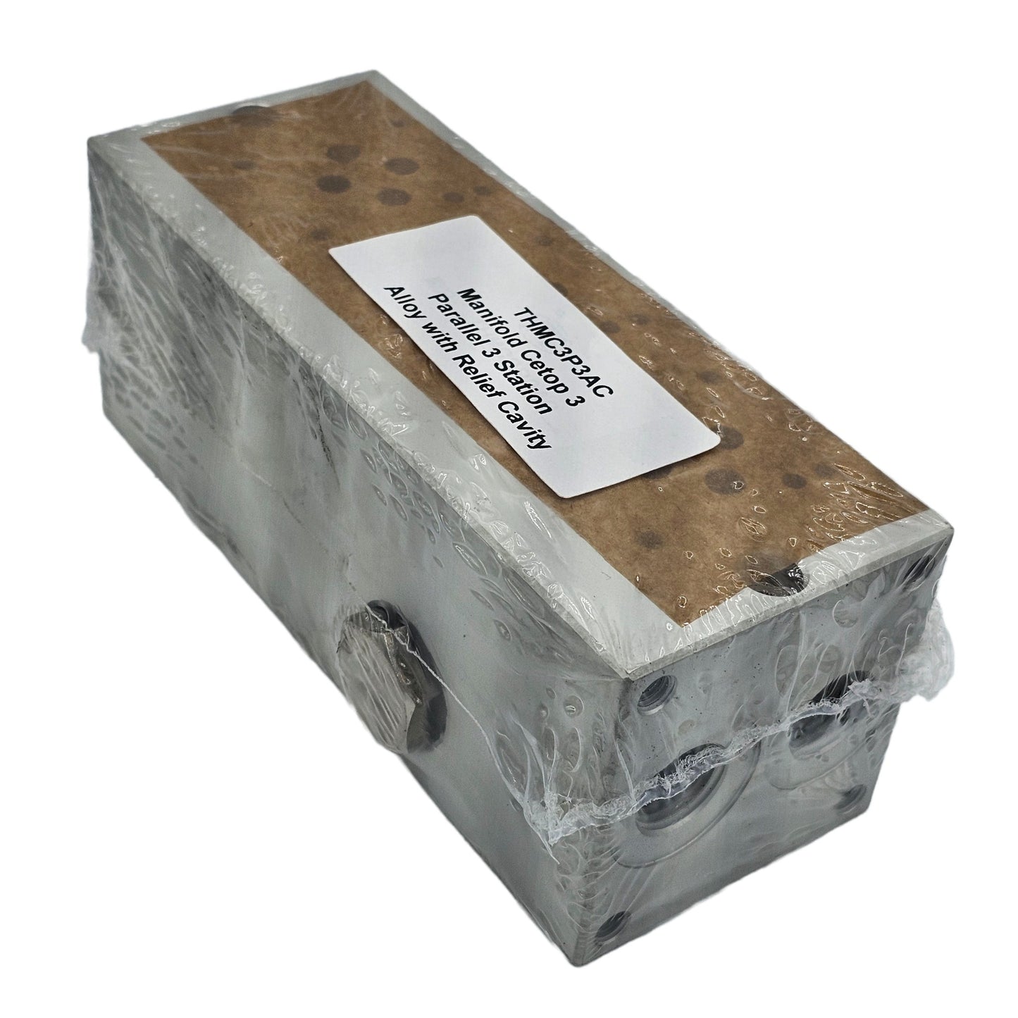 Cetop 3 (NG6) - Manifold - Three Bank - Parallel - Alloy - Relief Cavity