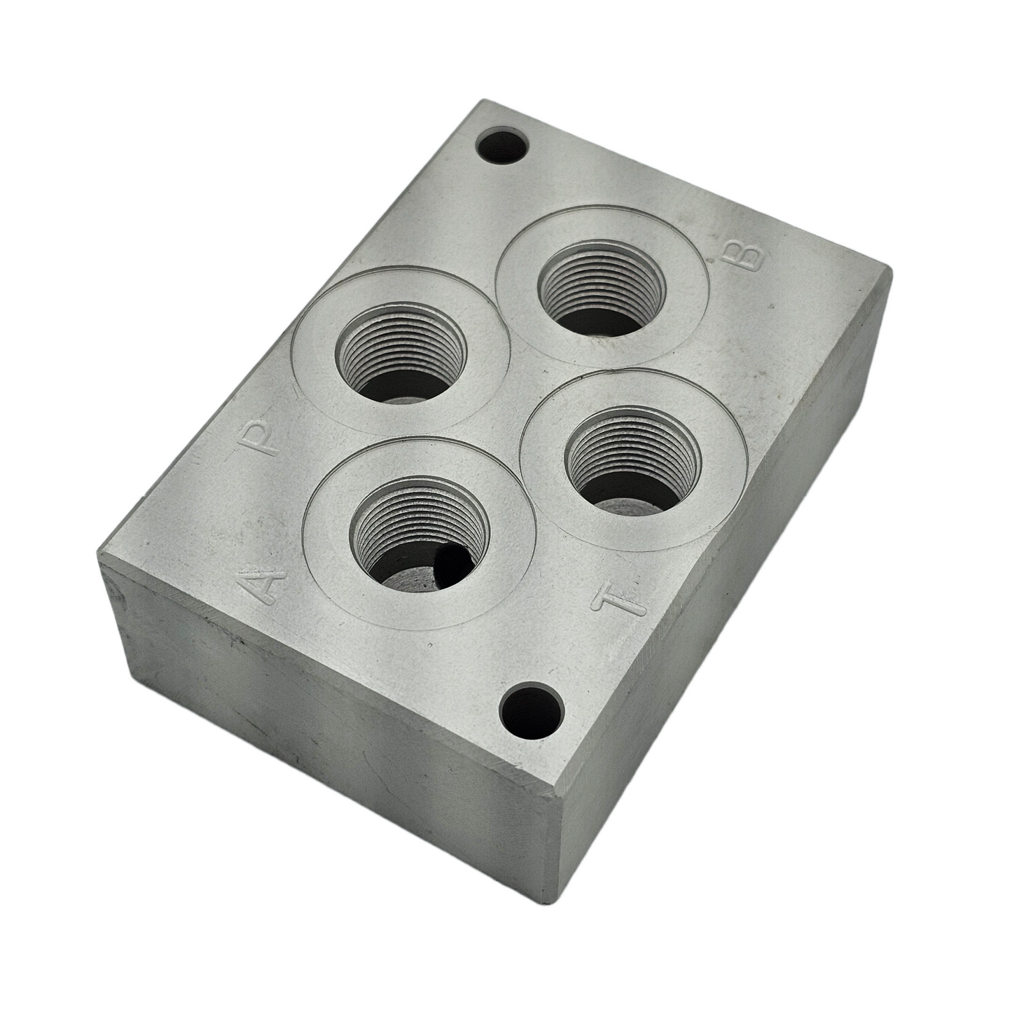 Cetop 3 (NG6) - Subplate - Alloy - Single - Rear 3/8 BSPP Ports