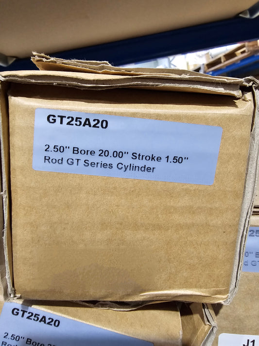 Ag Cylinder - 2.5" Bore - 20" Stroke - 1.5" Rod - 32.25" Closed Centre