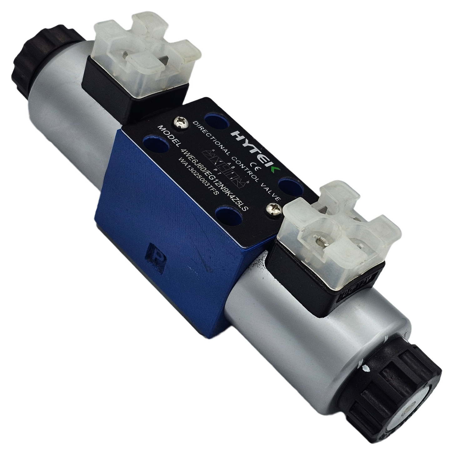 4WE6H60/EG12N9K4Z5LS - Cetop 3 (NG6) - 3 Pos - H Spool - Open Center - 12V