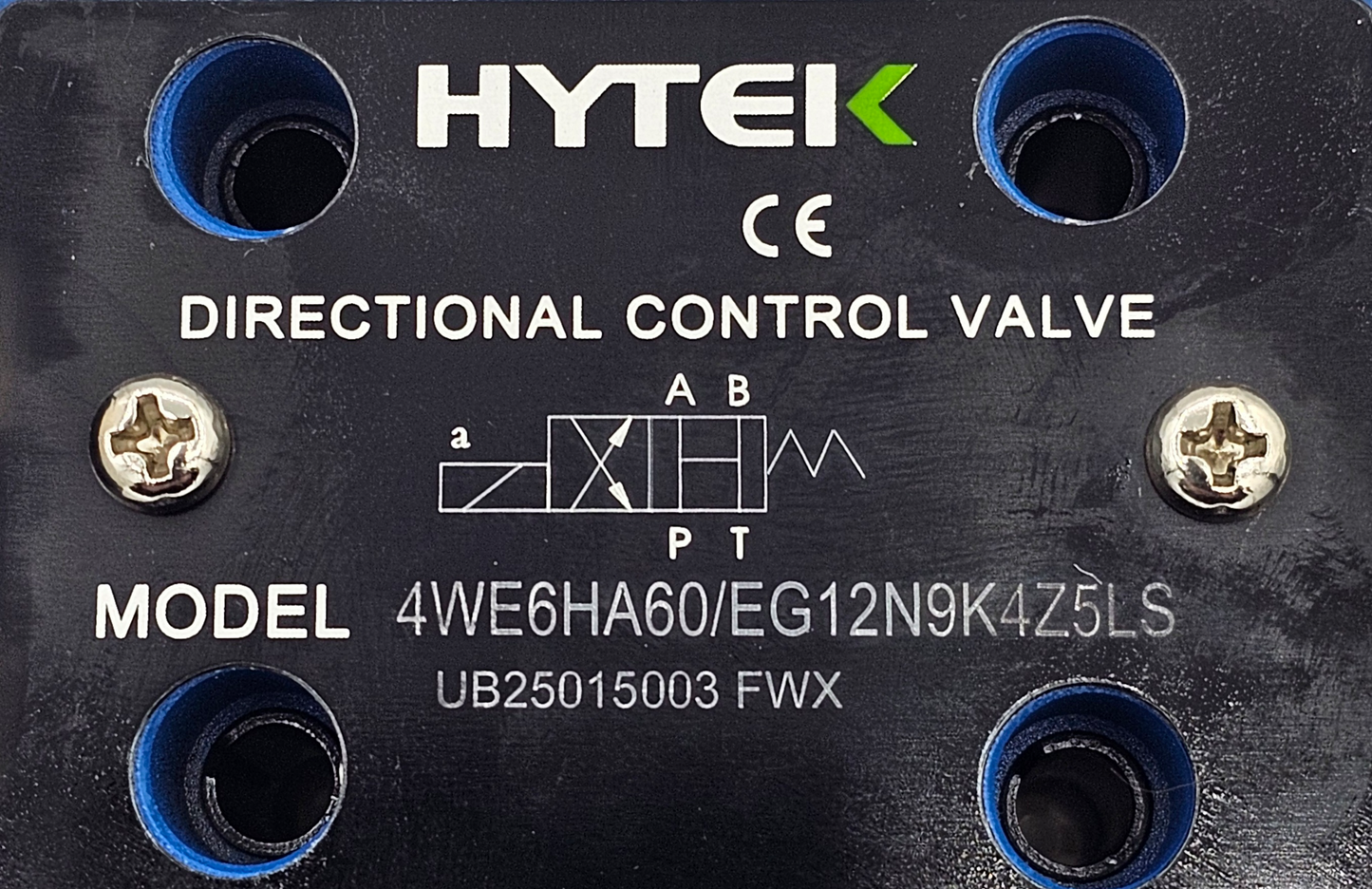 4WE6HA60/EG12N9K4Z5LS - Cetop 3 (NG6) - 2 Pos - HA Spool - Normally Open - 12V