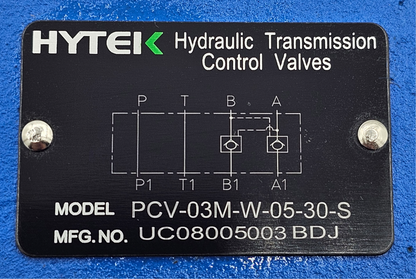 PCV-03M-W-05-30-S - Cetop 5 (NG10) - Modular Lock - Lock On A & B - 70lpm