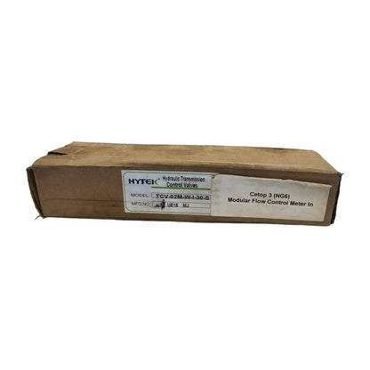 TCV-02M-W-I-30-S - Cetop 3 (NG6) - Modular Flow In
