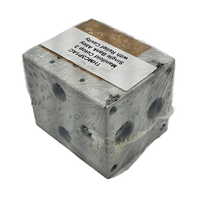 Cetop 3 (NG6) - Manifold - Single Bank - Alloy - Relief Cavity