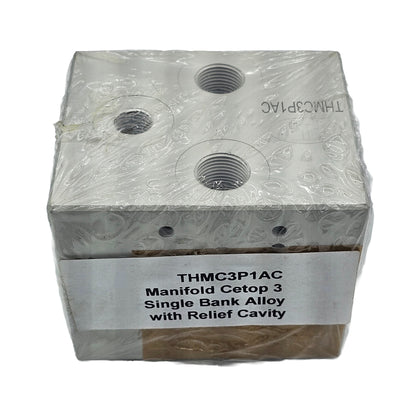 Cetop 3 (NG6) - Manifold - Single Bank - Alloy - Relief Cavity