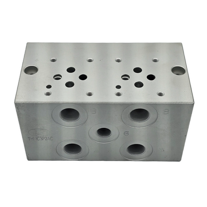 Cetop 3 (NG6) - Manifold - Two Bank - Parallel - Alloy - Relief Cavity