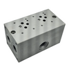 Cetop 3 (NG6) - Manifold - Two Bank - Parallel - Alloy - Relief Cavity