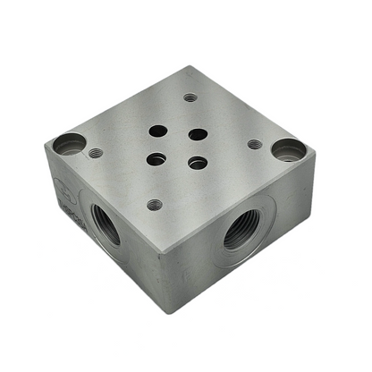 Cetop 3 (NG6) - Subplate - Alloy - Single - Side 3/8 BSPP Ports