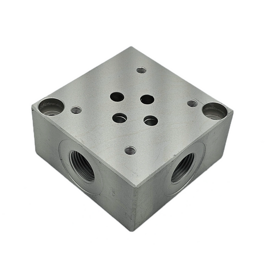 Cetop 3 (NG6) - Subplate - Alloy - Single - Side 3/8 BSPP Ports