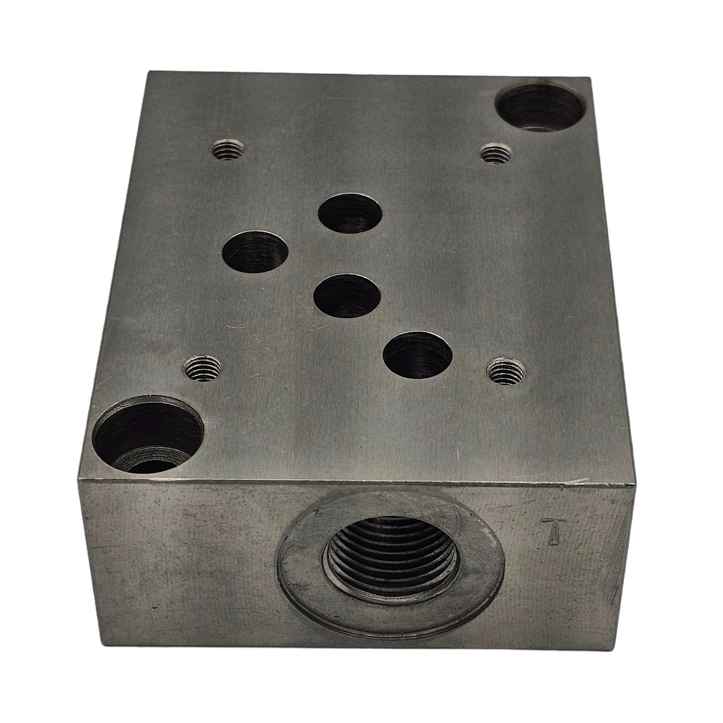 Cetop 5 (NG10) - Subplate - Steel - Single - Side 1/2 BSPP Ports
